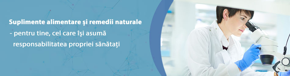 Abonează-te la newsletter pentru a primi informații despre suplimente alimentare și remedii naturale banner illustând o doctoriță care privește printr-un microscop